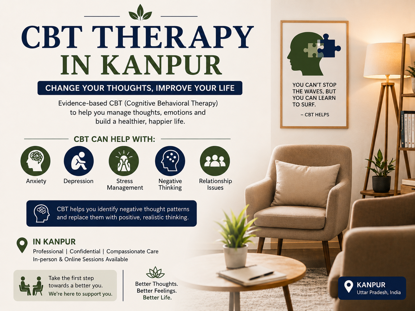 Cbt therapy in kanpur