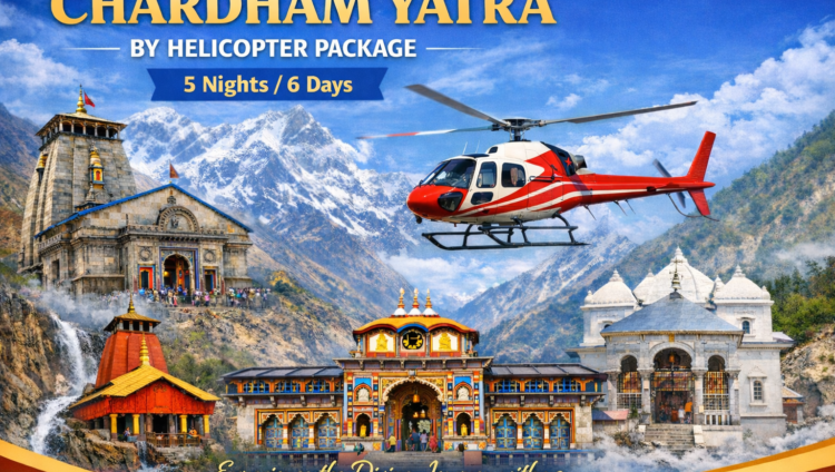 Chardham Yatra by Helicopter Package — 5 Nights / 6 Days with BSK Global Aviation