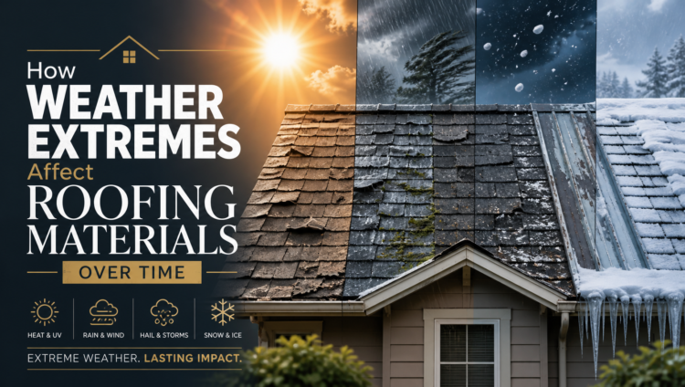 How Weather Extremes Affect Roofing Materials Over Time