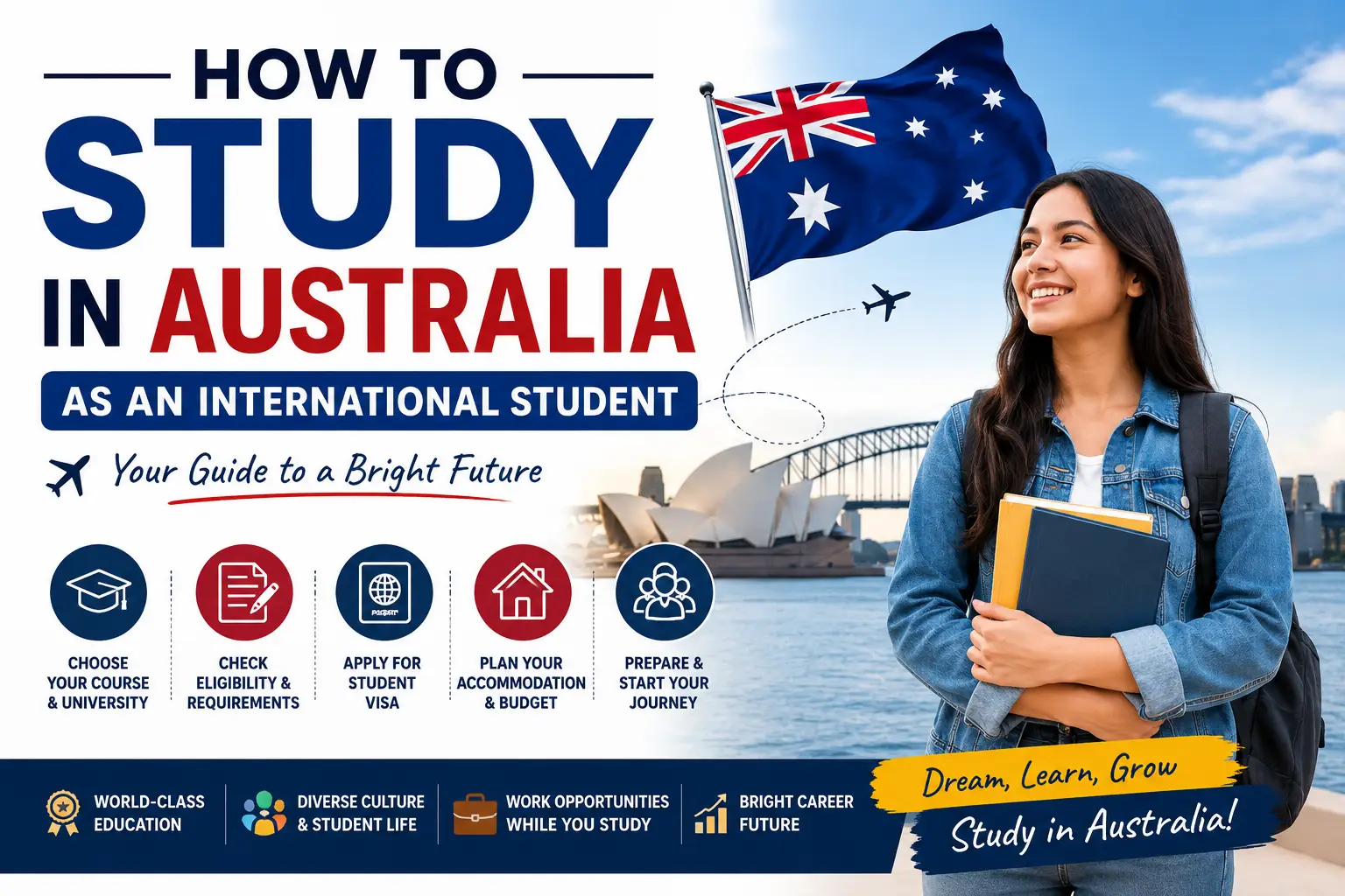 How to Study in Australia as an International Student