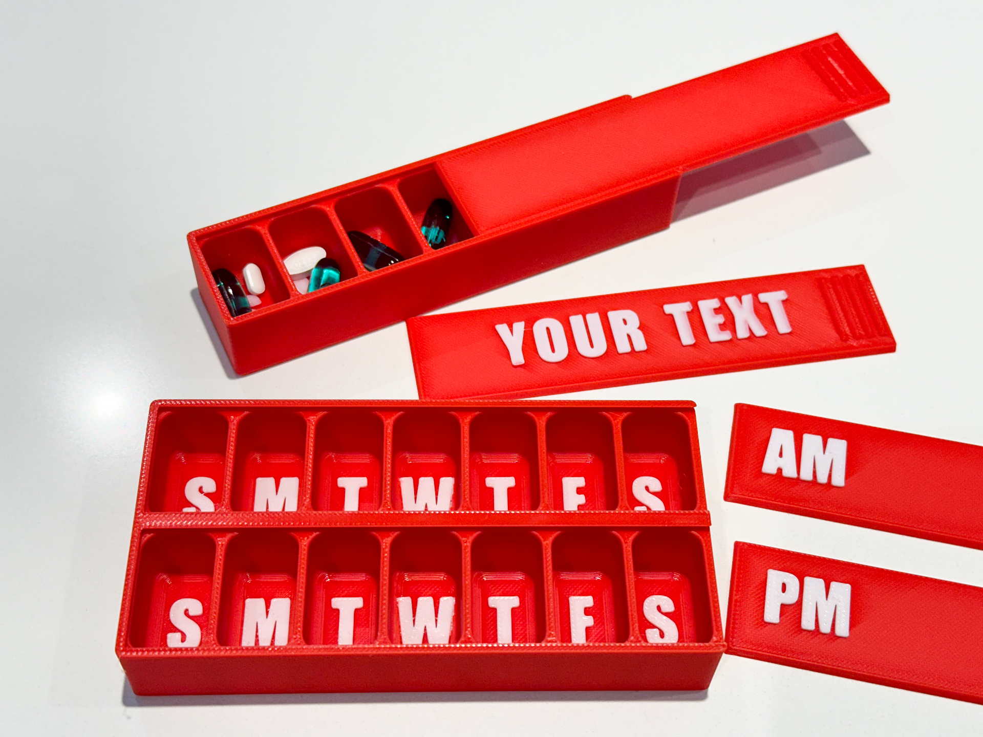 Printed Pill Boxes