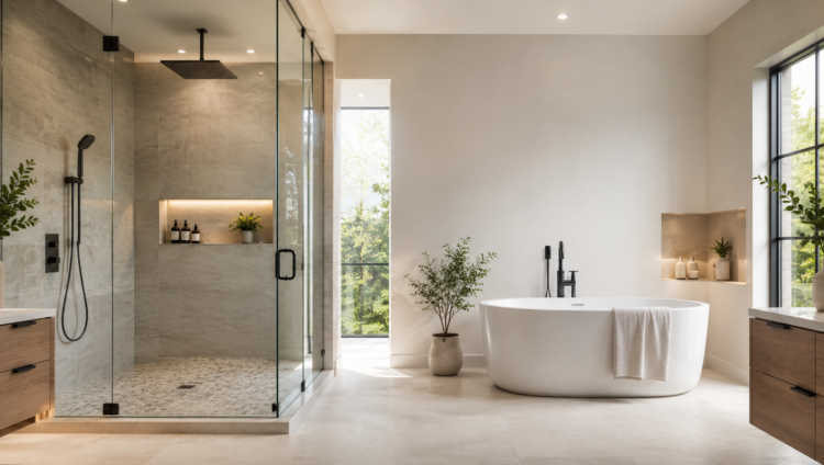 Should You Choose a Walk-In Shower or Bathtub for Your Bathroom Remodel