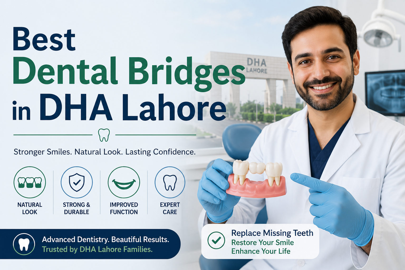 Best Dental Bridges in DHA Lahore
