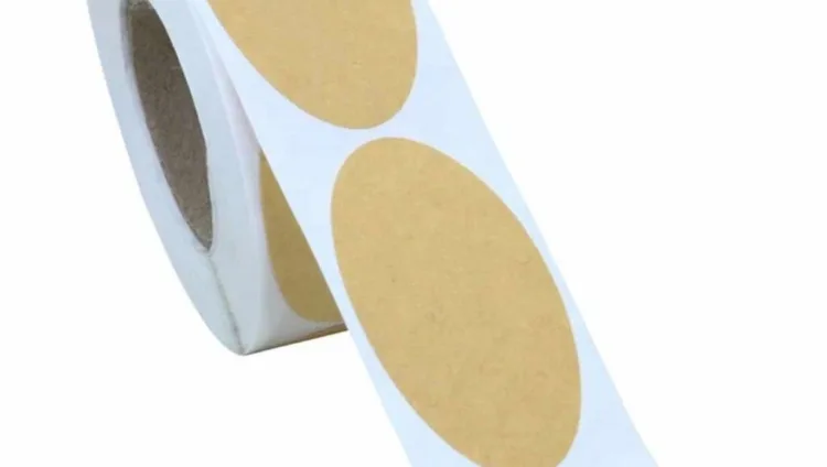 Oval Roll Labels