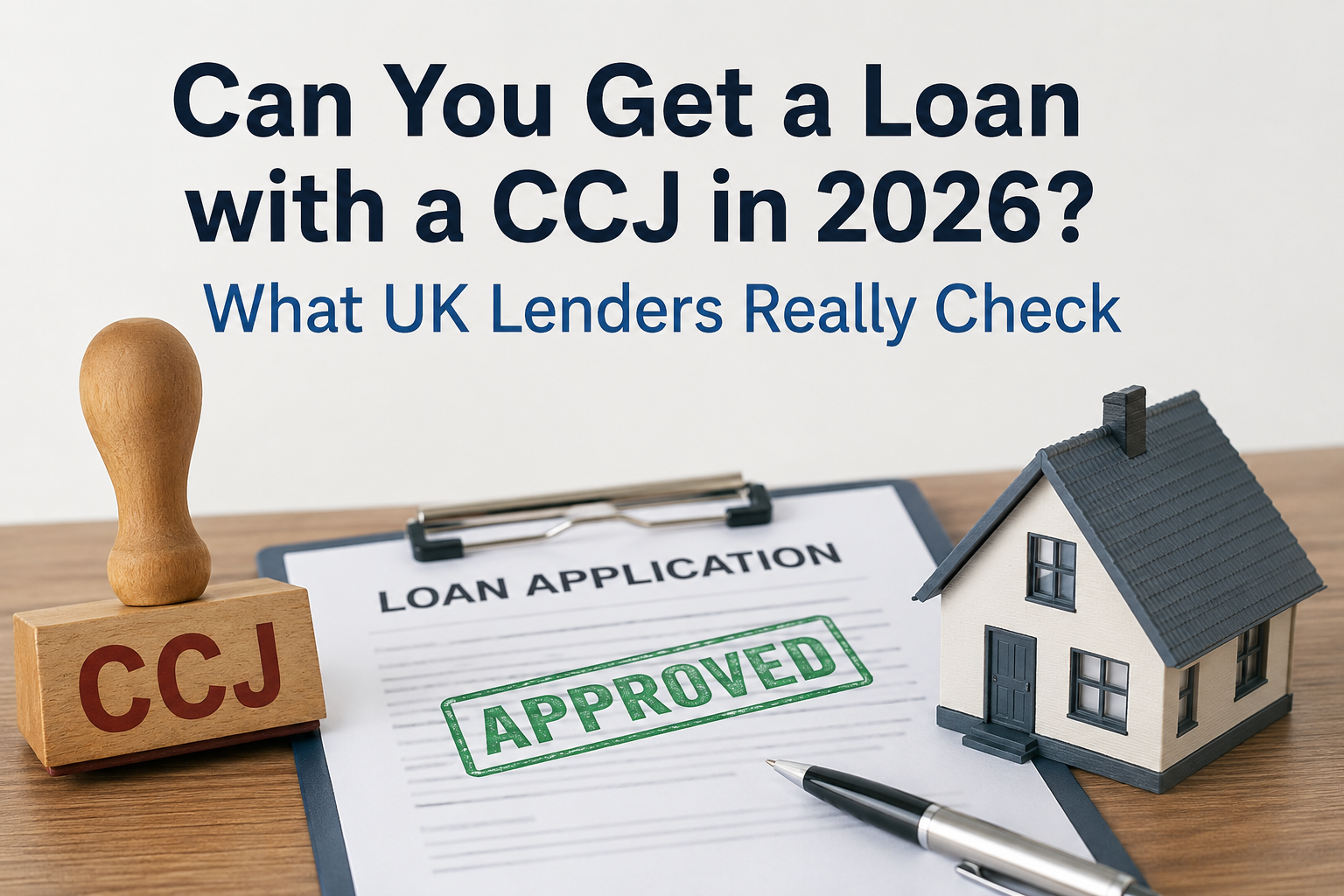 loan with a ccj