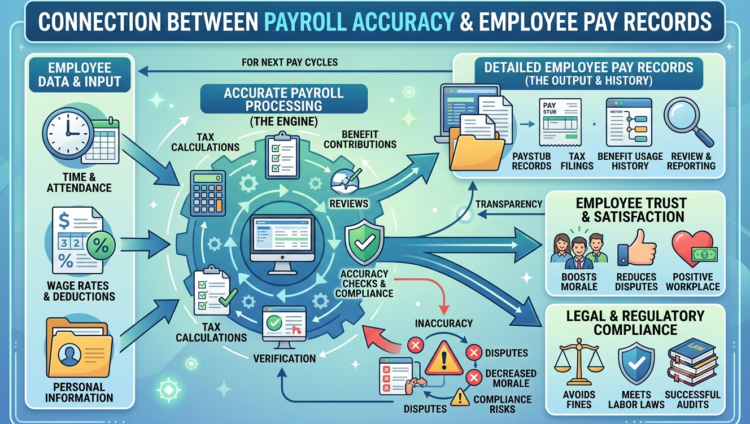 Connection Between Payroll Accuracy and Employee Pay Records