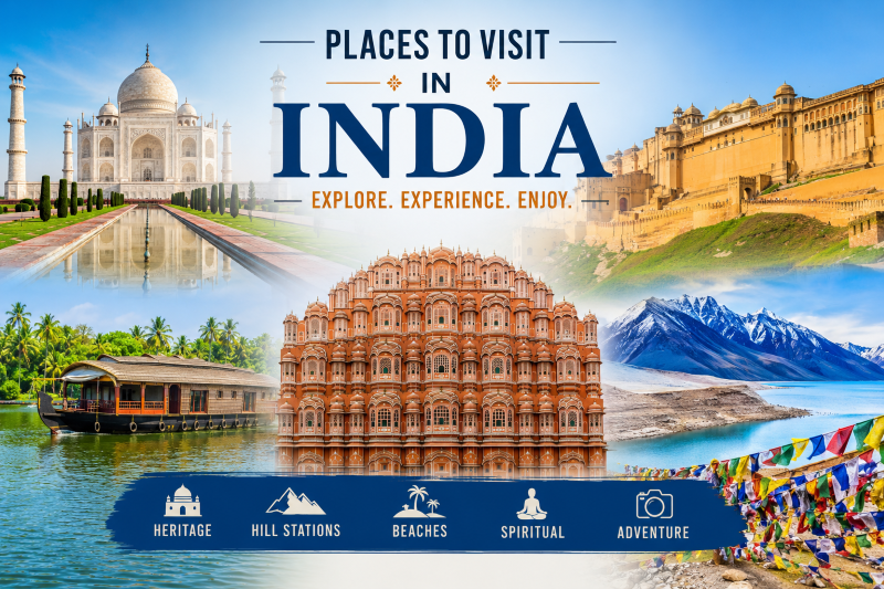Places to visit in India