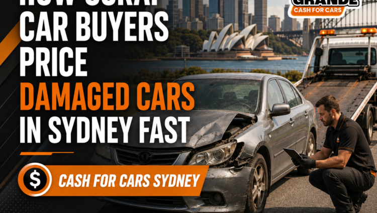 How Scrap Car Buyers Price Damaged Cars in Sydney Fast