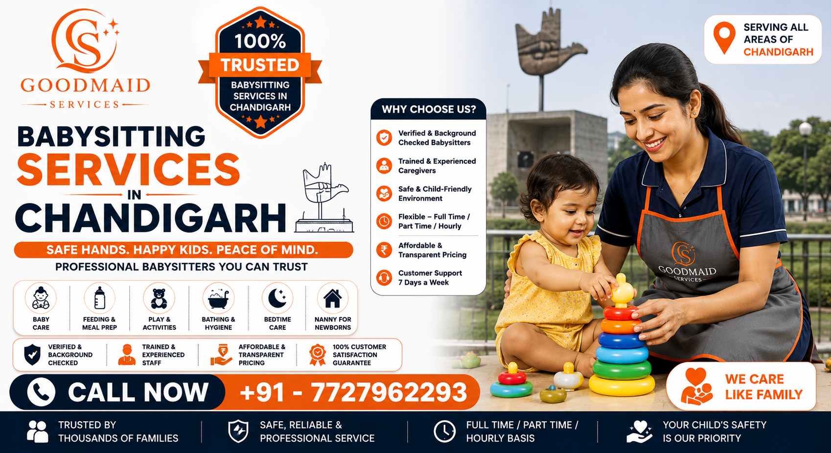 Babysitting Services in Chandigarh
