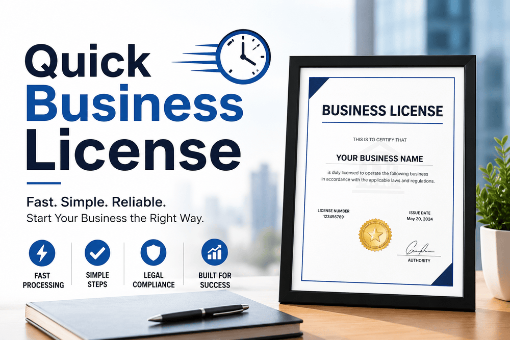 Step-by-Step Guide to Applying for a Quick Business License