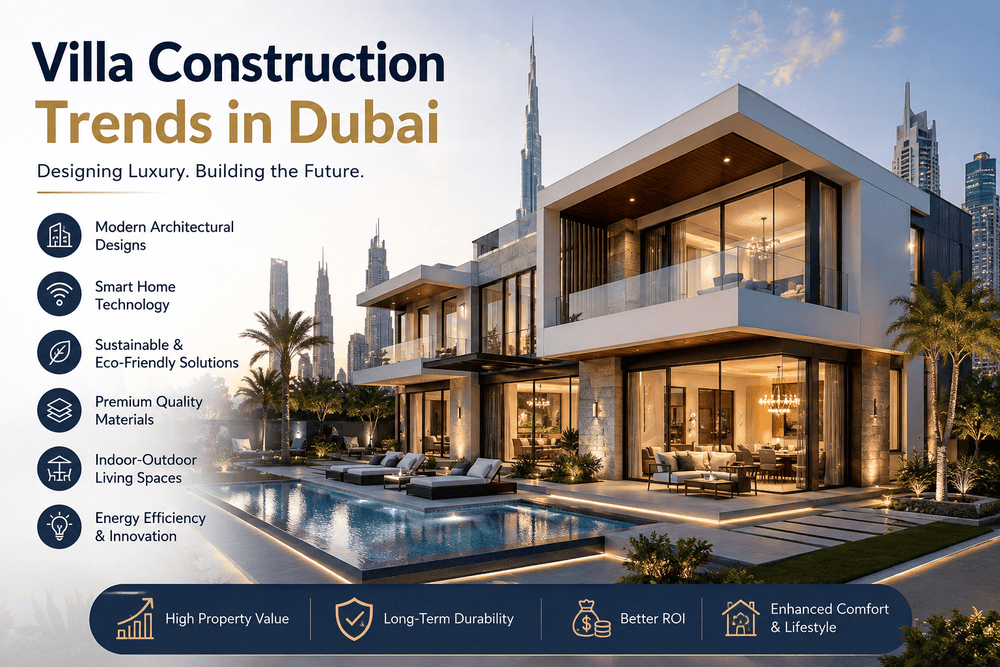 Villa Construction Trends in Dubai